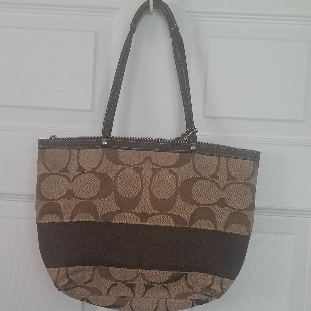 Coach Brown Tote
